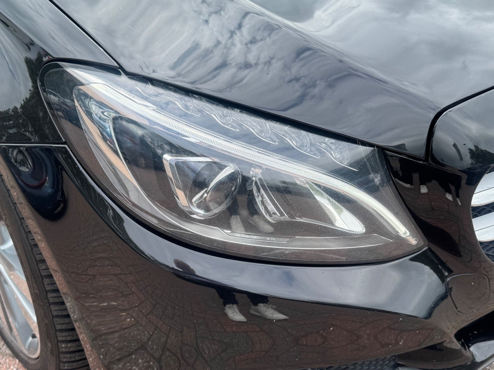 Sort Mercedes C220 d fra 2017