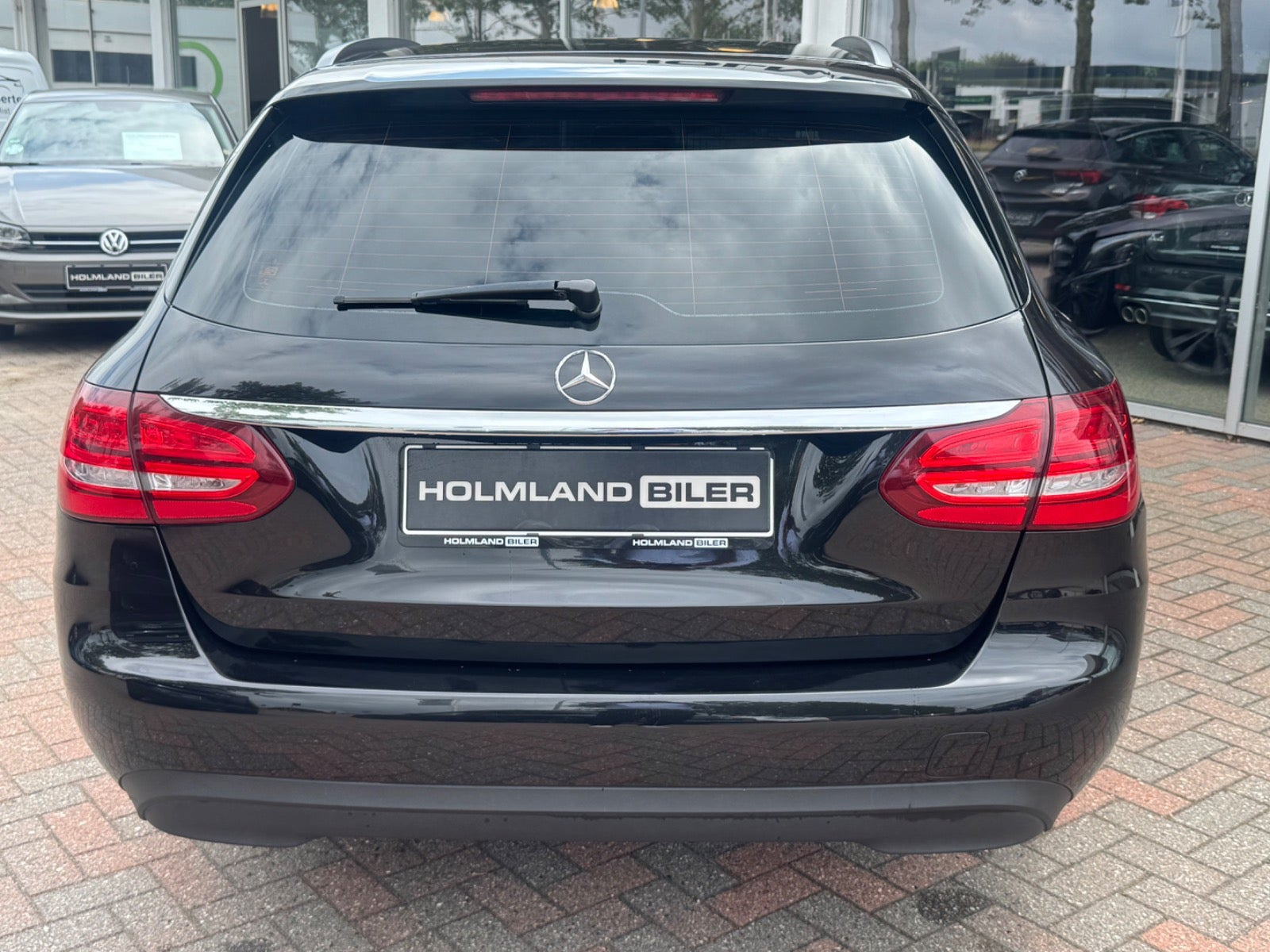 Sort Mercedes C220 d fra 2017