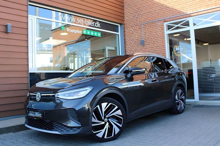 Grå VW ID.4 fra 2021