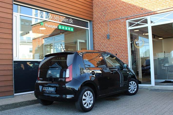 Sort Skoda Citigo fra 2019
