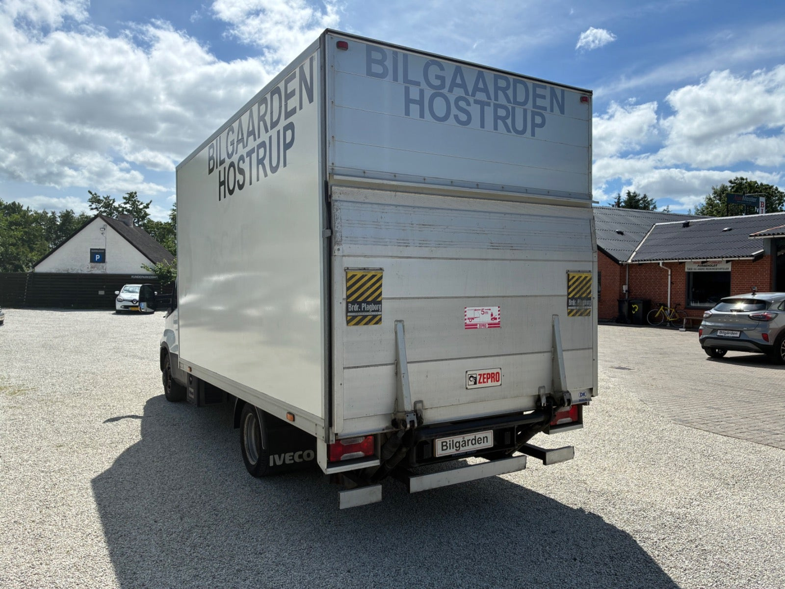 Hvid Iveco Daily fra 2016