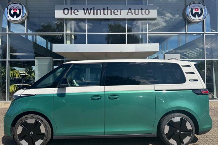 Grøn VW ID.Buzz fra 2024