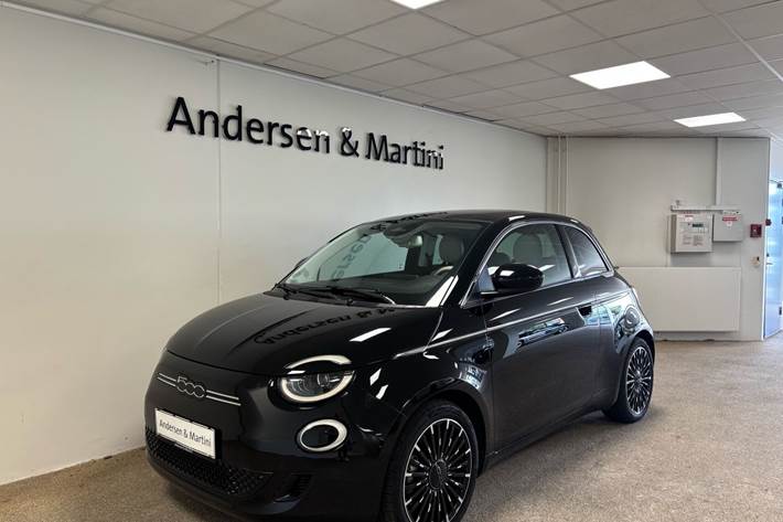 Sort Fiat 500e fra 2023