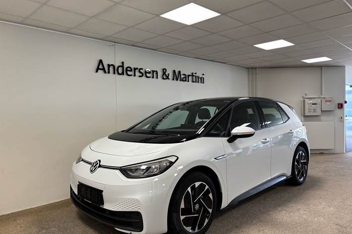 Hvid VW ID.3 fra 2022