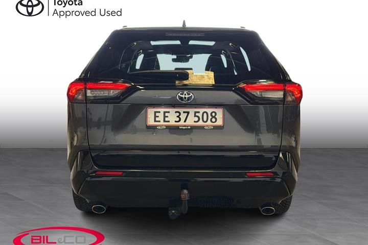 Sort Toyota RAV4 Plug-in fra 2023