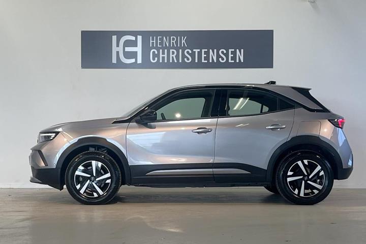 Sølv Opel Mokka-e fra 2025