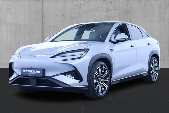 Grå BYD Sealion 7 fra 2024