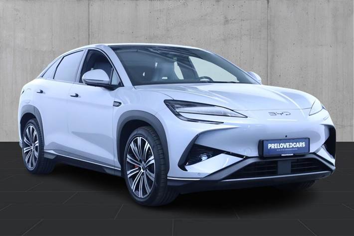 Grå BYD Sealion 7 fra 2024