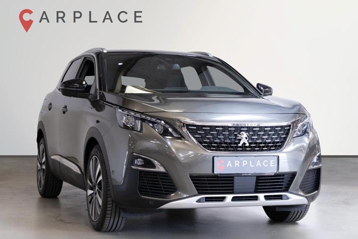 Grøn Peugeot 3008 fra 2019