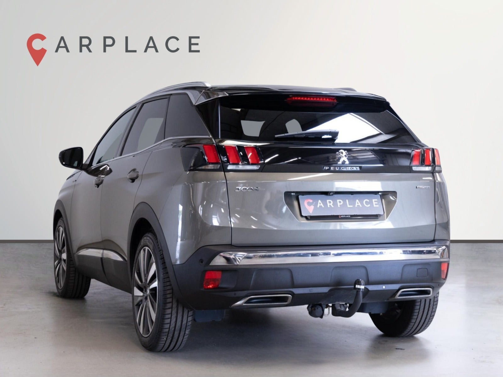 Grøn Peugeot 3008 fra 2019