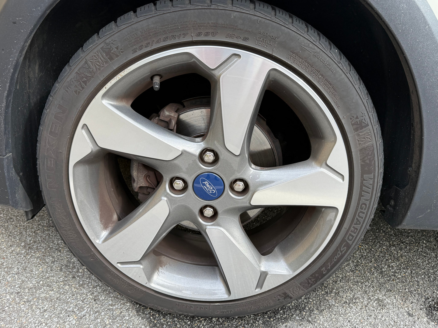Hvid Ford Fiesta fra 2019