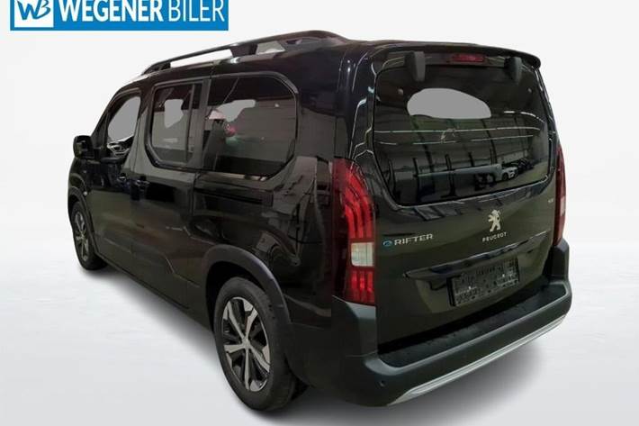 Sort Peugeot e-Rifter fra 2023