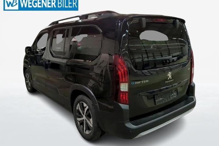Sort Peugeot e-Rifter fra 2023