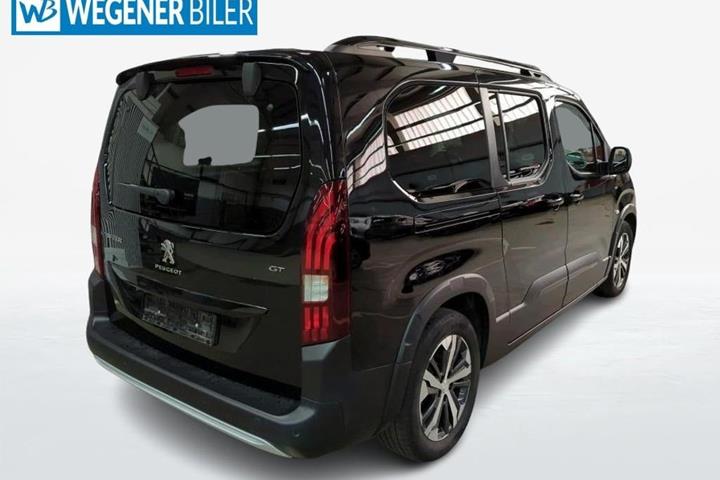 Sort Peugeot e-Rifter fra 2023