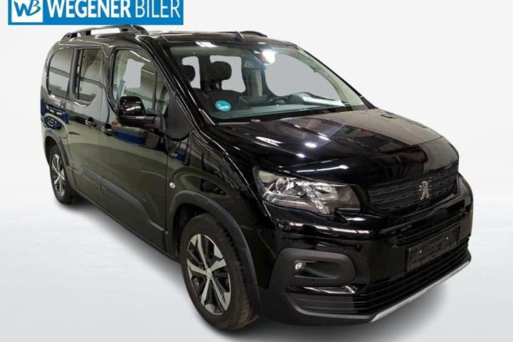 Sort Peugeot e-Rifter fra 2023