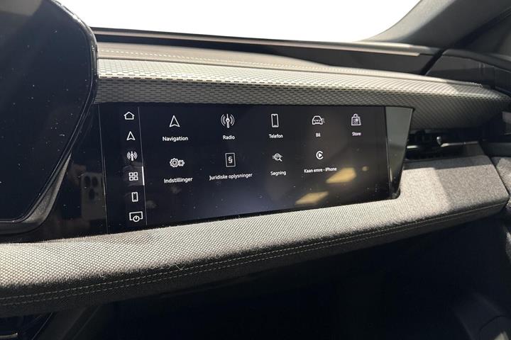 Sort Audi A6 e-tron fra 2025