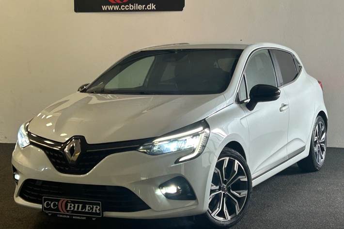 Hvid Renault Clio V fra 2021