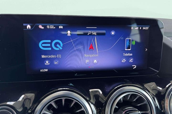 Sølv Mercedes EQA250+ fra 2025