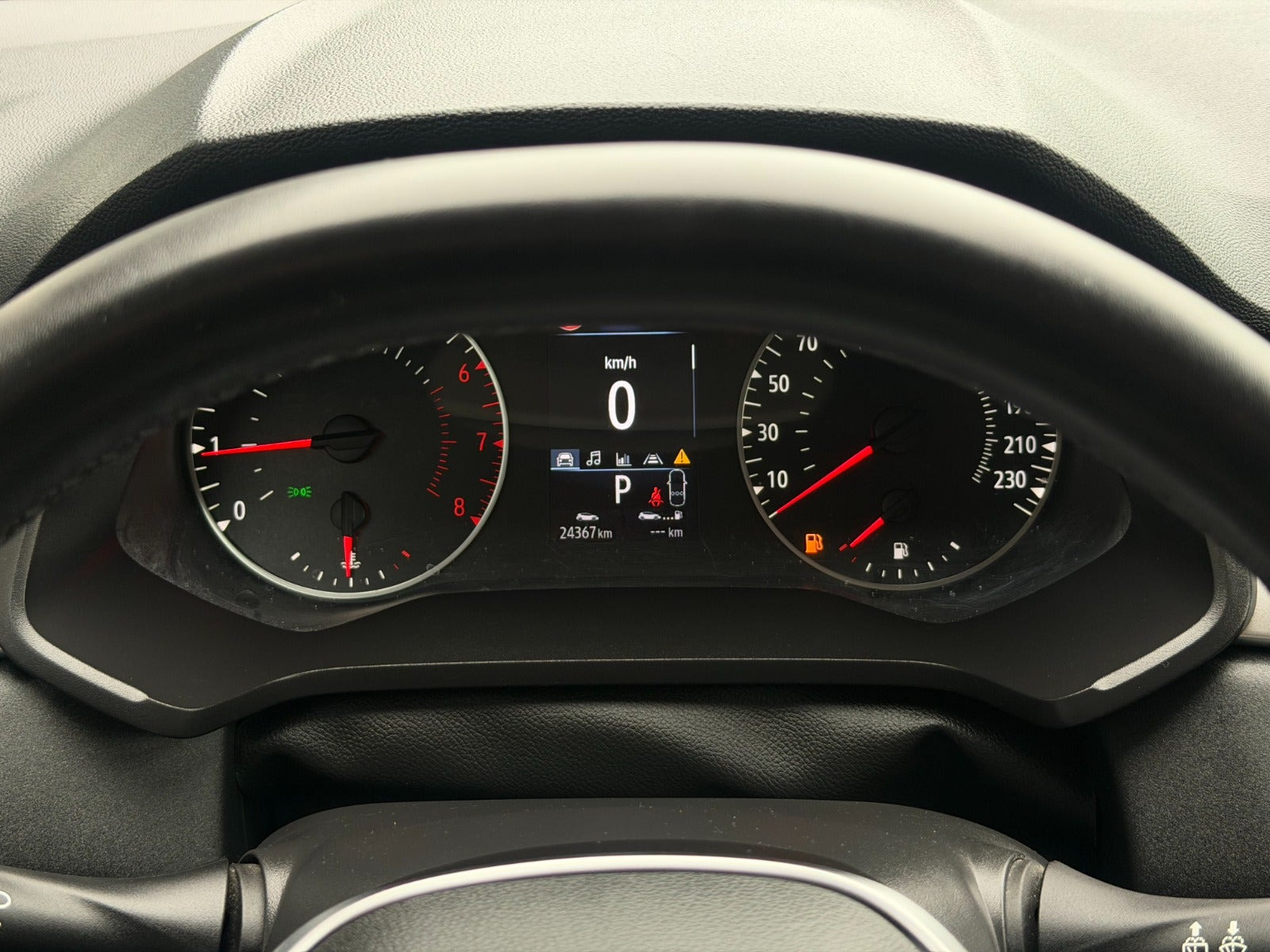 Sort Renault Captur fra 2020