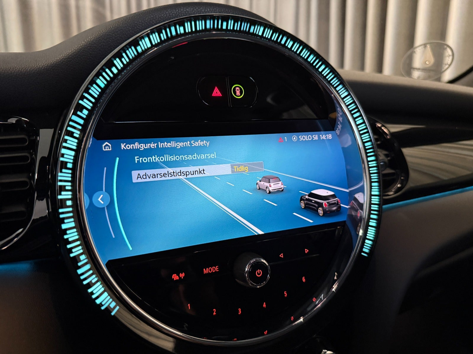 Sort Mini Cooper SE fra 2021