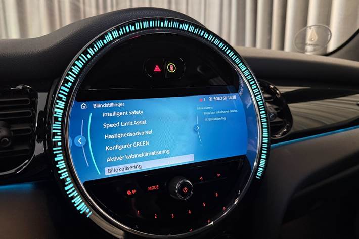 Sort Mini Cooper SE fra 2021