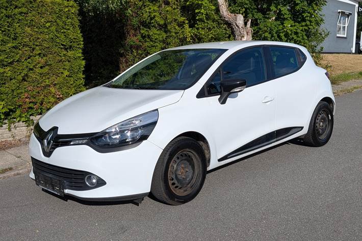 Hvid Renault Ny Clio fra 2014