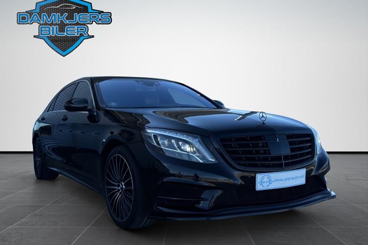 Brun Mercedes S500 fra 2014