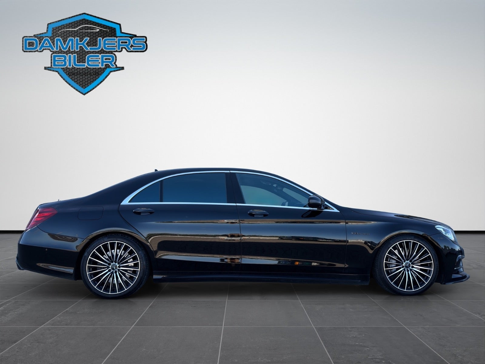 Brun Mercedes S500 fra 2014