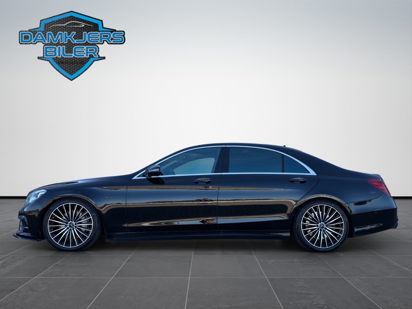 Brun Mercedes S500 fra 2014