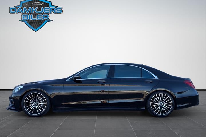 Brun Mercedes S500 fra 2014