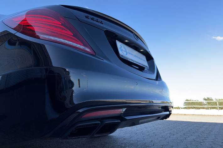 Brun Mercedes S500 fra 2014