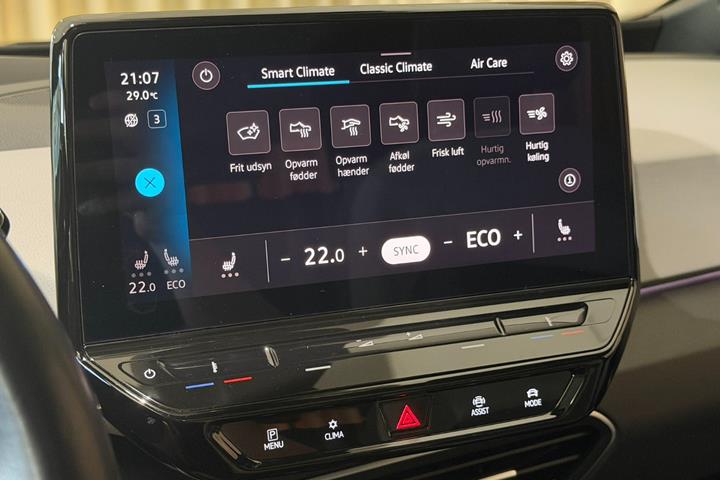 Grå VW ID.3 fra 2021