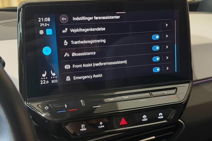 Grå VW ID.3 fra 2021