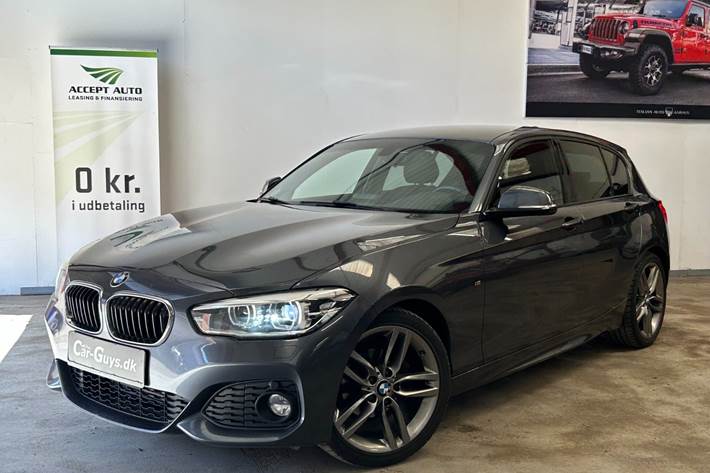 undefined BMW 118i fra 2018 set udefra