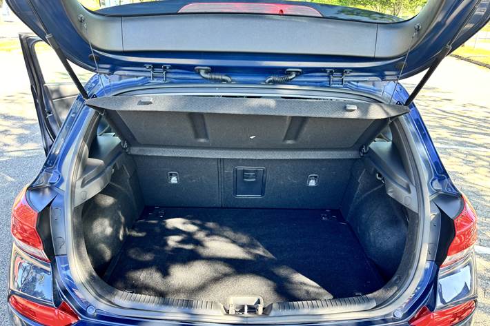 Blå Hyundai i30 fra 2018