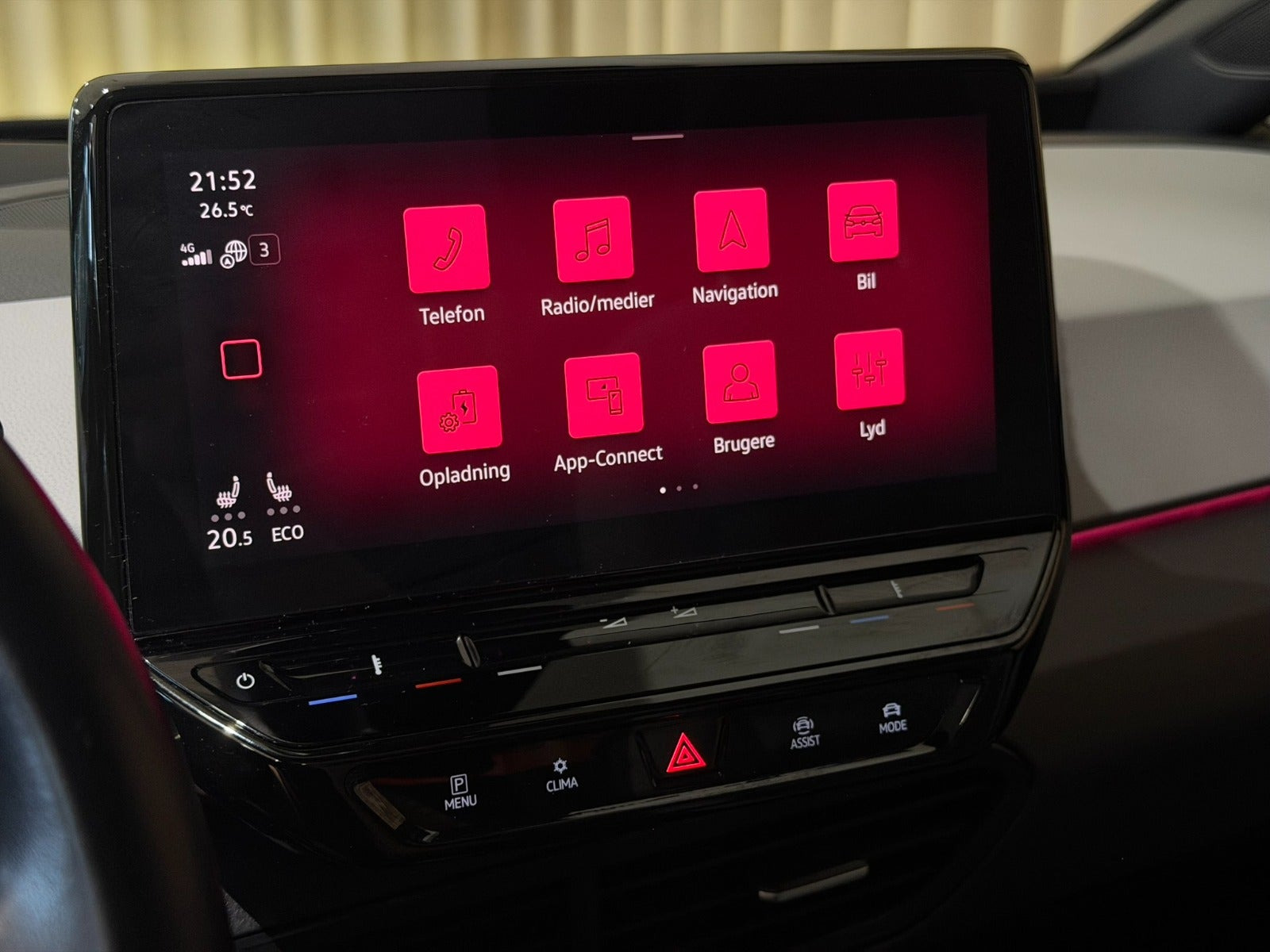 Grå VW ID.3 fra 2021