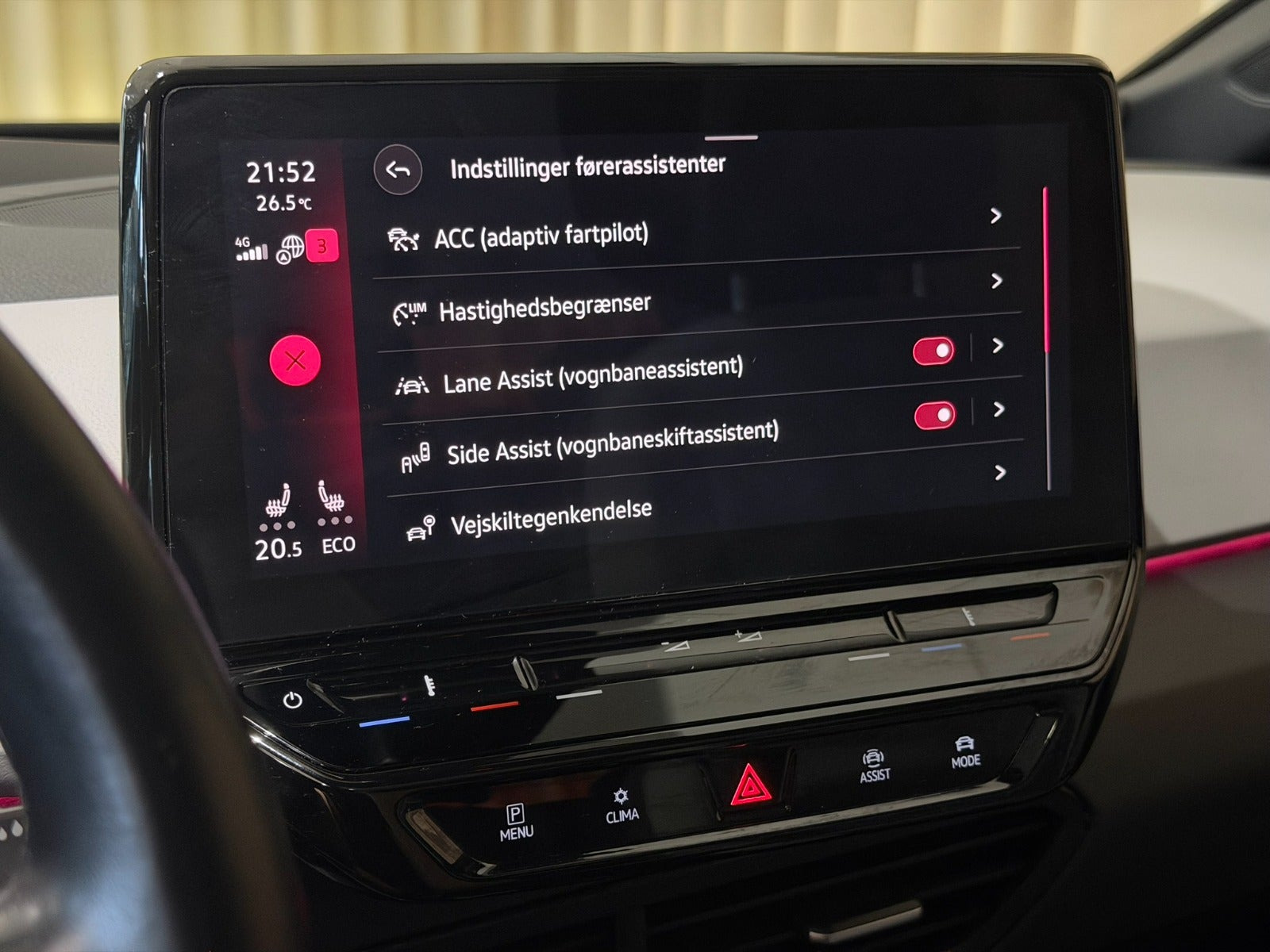 Grå VW ID.3 fra 2021