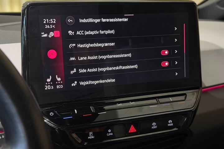 Grå VW ID.3 fra 2021