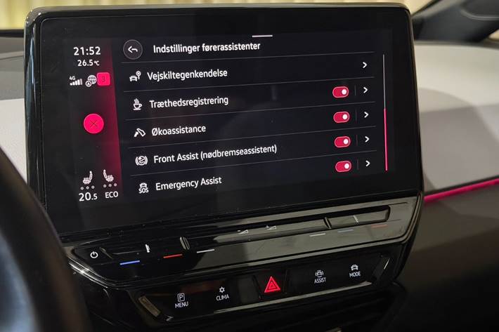 Grå VW ID.3 fra 2021
