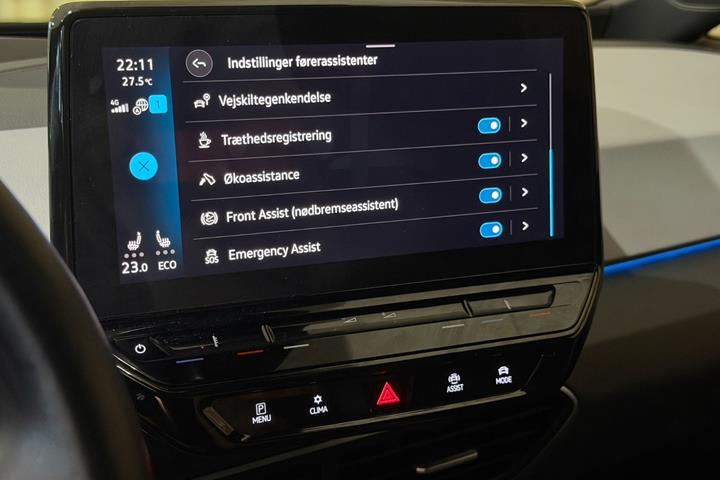 Grå VW ID.3 fra 2022