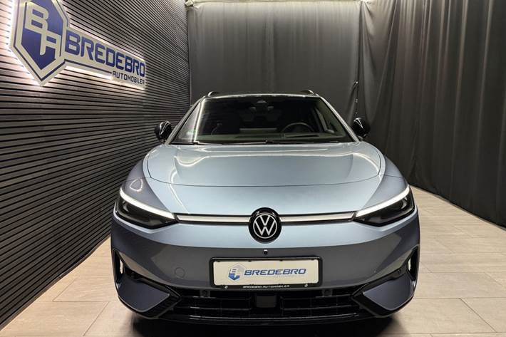 Blå VW ID.7 fra 2025