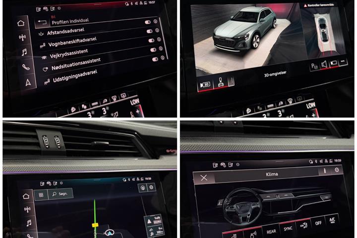 Sort Audi Q8 e-tron fra 2024