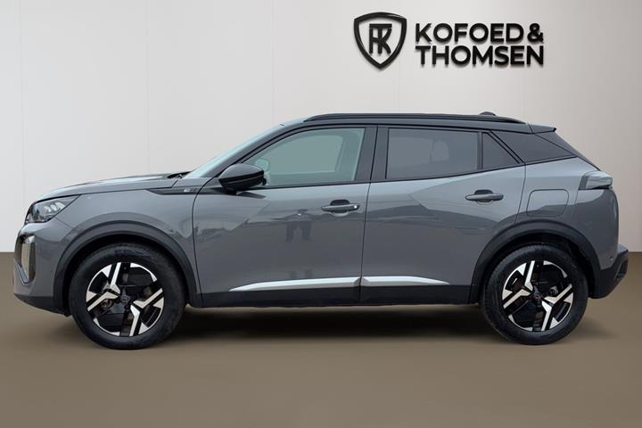 Grå Peugeot e-2008 fra 2025