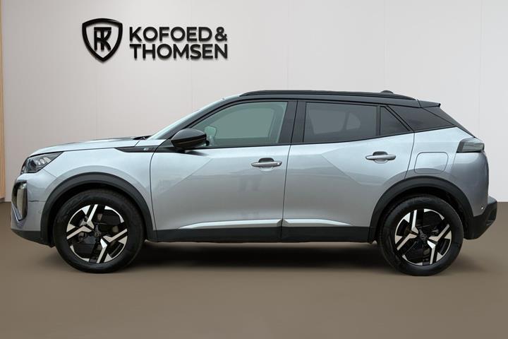 Sølv Peugeot e-2008 fra 2025