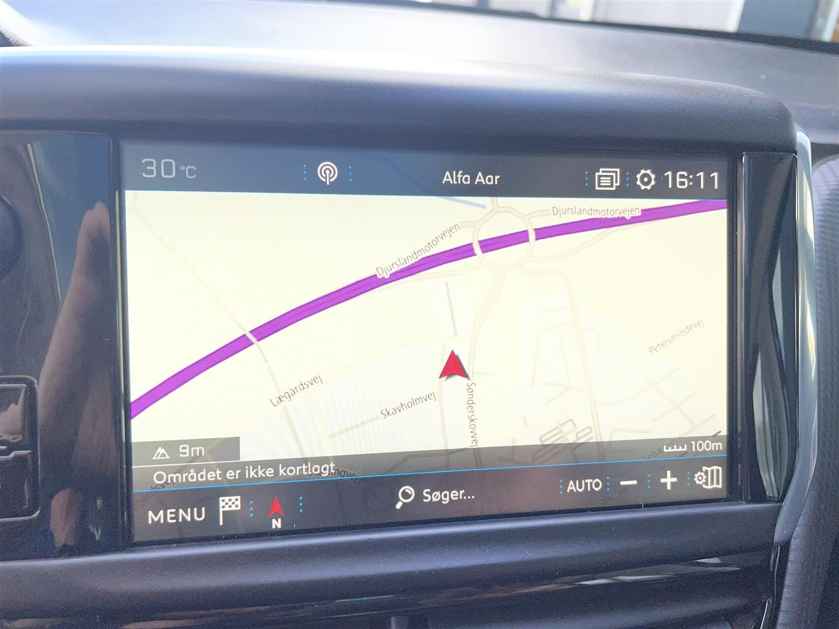 Sort Peugeot 2008 fra 2019