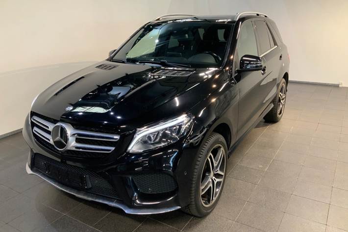 Sort Mercedes GLE350 d fra 2017