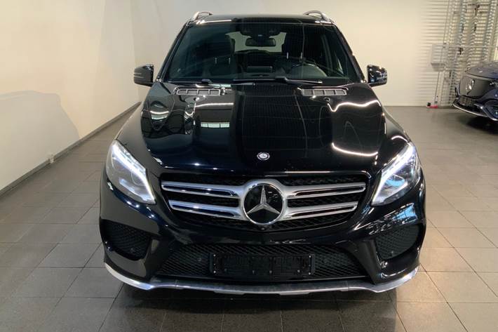 Sort Mercedes GLE350 d fra 2017