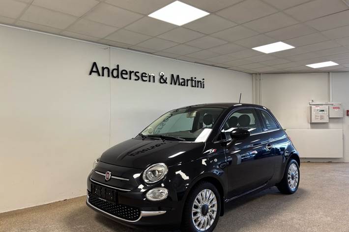 Sort Fiat 500 fra 2017