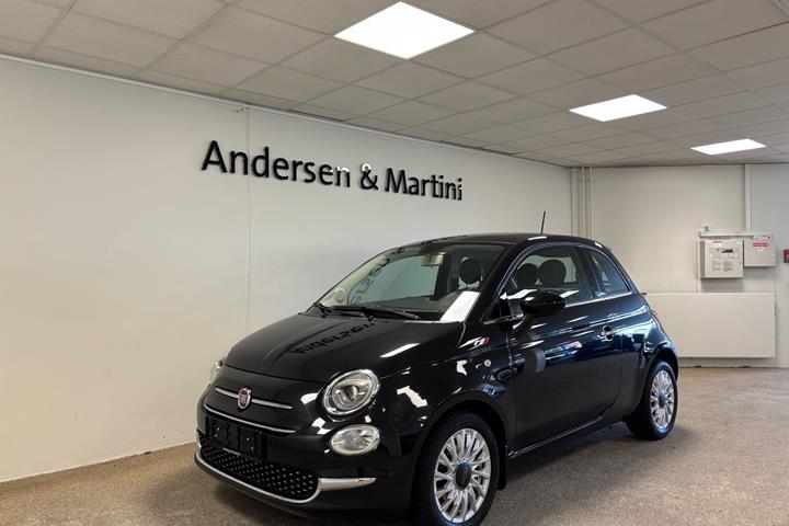 Sort Fiat 500 fra 2017