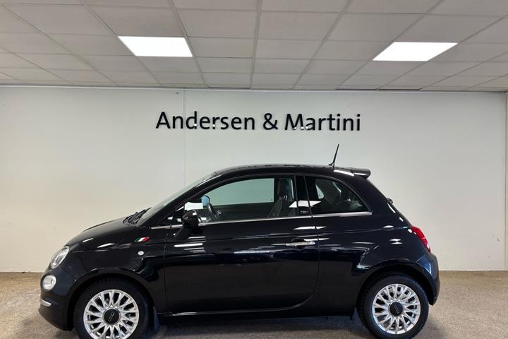Sort Fiat 500 fra 2017